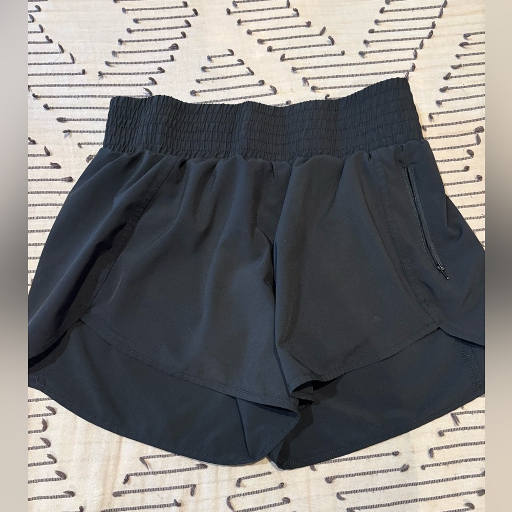 Women's Black Athletic Shorts